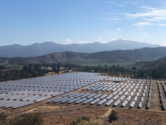 NSP통신-칠레 산타로사 태양광 발전소 전경 (대림산업)