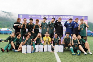 [NSP PHOTO]위덕대학교, 여자축구부 국가대표 산실로 우뚝