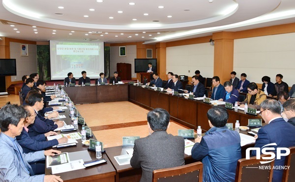 NSP통신-담양군이 지난 16일 개최한 농업·농촌 및 식품산업 발전계획 수립 용역 중간보고회 . (담양군)