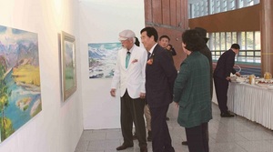 [NSP PHOTO]한국예총경산지회, 경북도민체육대회 기념 조규석 화백 초대전 열려