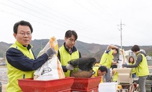 [NSP PHOTO][업계동정] NH농협금융, 농촌일손돕기 나서