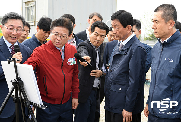 NSP통신-행안부장관 포항지진피해현장 방문(지열발전소 현장) (경북도)