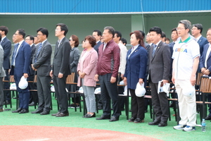 [NSP PHOTO]경기도의회 문화체육관광위, 독립야구단 경기도리그 개회식 참석