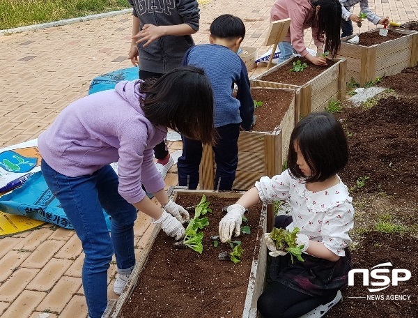 NSP통신-나주시 학교텃밭 프로그램. (나주시)