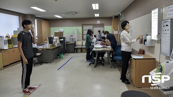 [NSP PHOTO]장수군, 관내 청소년 550여명 대상 건강검진