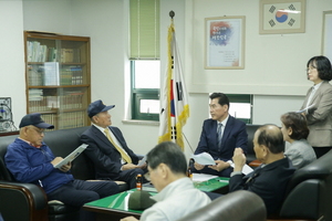 [NSP PHOTO]김상돈 의왕시장, 보훈단체장과 간담회 가져