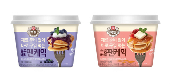 NSP통신-백설컵팬케익 (CJ제일제당 제공)