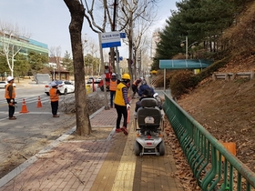 [NSP PHOTO]수원시, 공사현장 보행안전도우미 조례 제정