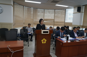 [NSP PHOTO]김인순 경기도의원, 장애인 표준사업장 지원 조례안 상임위 가결