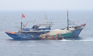 [NSP PHOTO]군산해경, 기관출력 변경 미신고 중국어선 1척 검거