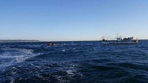 [NSP PHOTO]포항 구룡포 인근 해상서 어선끼리 충돌...인명피해 없어