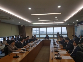 [NSP PHOTO]경기도의회 경제과학기술위, 황해경제자유구역청 현장방문