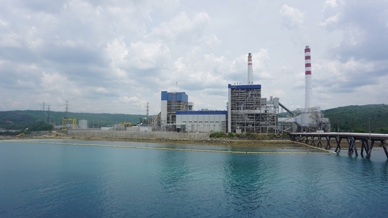 NSP통신-상업운전을 앞두고 있는 필리핀 산 부에나벤튜라 석탄화력발전소. (대림산업)