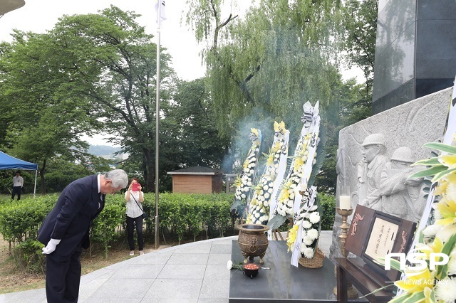 [NSP PHOTO]무주군, 제64회 현충일 추념식 가져