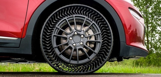 NSP통신-차세대 에어리스 휠 기술이 적용된 미쉐린 업티스 프로토타입 타이어 (미쉐린)