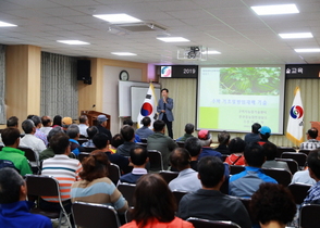 [NSP PHOTO]영양군 농업기술센터, 수박재배농가 대상 여름철 수박재배 교육 실시