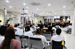 [NSP PHOTO]포항성모병원, 환우와 함께하는 음악회 개최