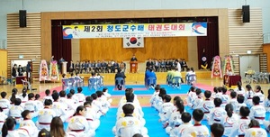 [NSP PHOTO]청도군체육회, 제2회 청도군수배 태권도 대회 개최