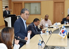 [NSP PHOTO]이재정 경기교육감, 니카라과공화국 연수단과 간담회