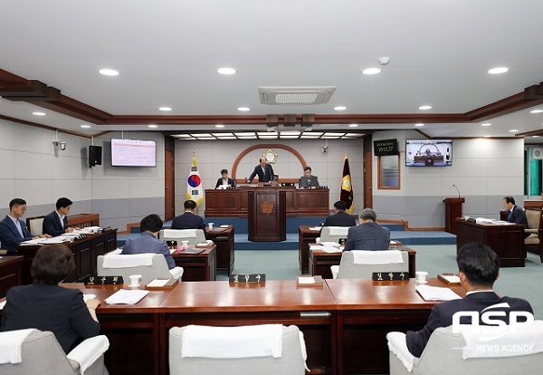 [NSP PHOTO]진안군의회, 제253회 제1차 정례회 폐회