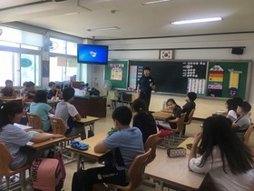 [NSP PHOTO]군산경찰서, 학교폭력 특별예방교육 실시