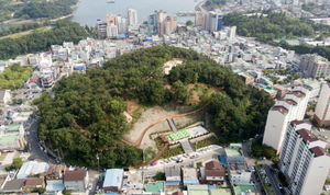 [NSP PHOTO]여수시 안산근린공원, 주민 휴식 공간으로 조성···24일 준공