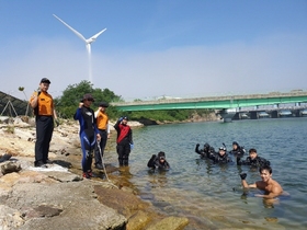 [NSP PHOTO]안산소방서, 구조대원 수난구조 특별교육훈련 실시