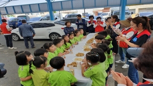 [NSP PHOTO]한국자유총연맹 영덕군지회,  6·25전쟁 음식재현시식회 개최