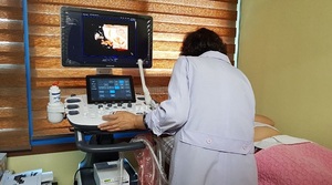 [NSP PHOTO]청도보건소, 최첨단 초음파진단기 교체설치  여성진료서비스 만전