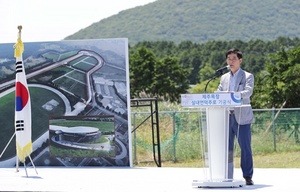 [NSP PHOTO]한국마사회, 제주목장에 실내 언덕주로 건설