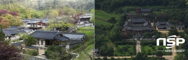 NSP통신-세계유산으로 등재된 안동에 도산서원(왼쪽)과 병산서원