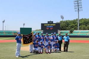 [NSP PHOTO]군산경찰서 야구단, 시장기 공무원 야구대회 우승