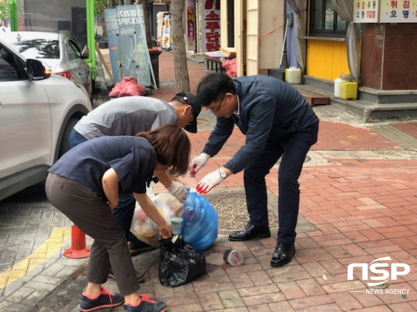 NSP통신-포항 남구청 차제 기동순찰반 활동 모습 (포항시 남구청)