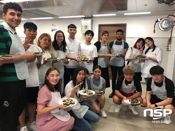 [NSP PHOTO]전북대 한국어 연수생들, 전주의 맛 체험