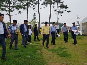 [NSP PHOTO]군산시, 선유도 해수욕장 운영 및 현안 점검 나서