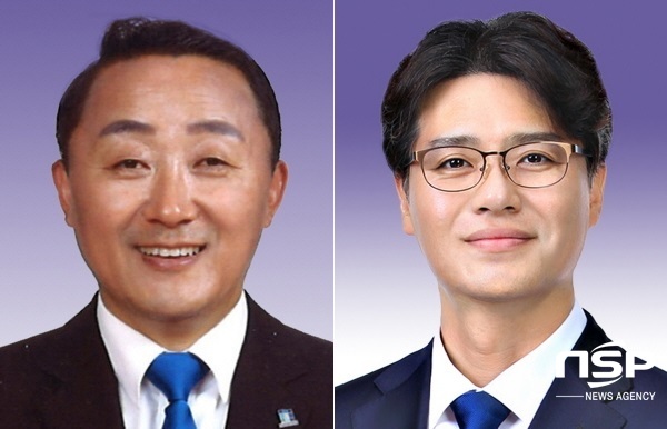 NSP통신-(왼쪽부터)이재도, 정세현 경북도의원