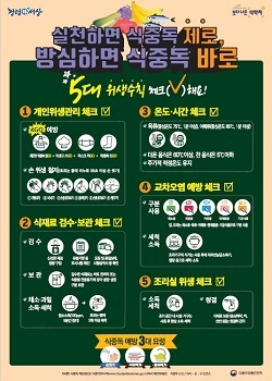NSP통신-▲청양군이 식중독 예방홍보에 주력하고 있다. (청양군)