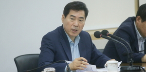 [NSP PHOTO]김상돈 의왕시장, 월간업무보고…주요 업무 점검