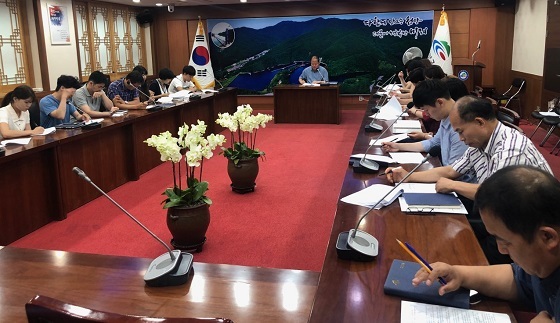 NSP통신-▲청양군이 지난 26일 세외수입 담당공무원을 대상으로 역량강화 교육을 실시했다. (청양군)