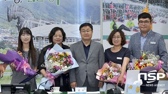 [NSP PHOTO]장수군, 정부모범공무원·공무원 제안 표창수여