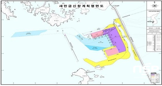 [NSP PHOTO]군산해수청, 새만금 신항 개발사업 탄력…추경 243억 확보