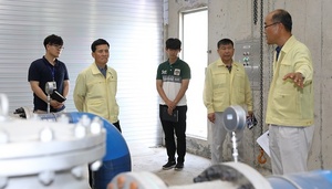 [NSP PHOTO]계룡시 태풍대비 침수위험지역 현장점검 실시