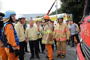 [NSP PHOTO]안성시, 양성면 폭발 사고 수습 재난안전대책본부 24시간 가동