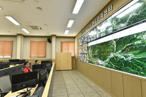 [NSP PHOTO]청송군 CCTV 통합관제센터,  군민 안전지킴이 로 자리매김