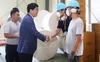 [NSP PHOTO]맹정호 서산시장, 장애인직업재활시설 방문