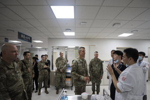 [NSP PHOTO]계명대 동산병원, 주한미군 제65의무여단·브라이언 올굿 육군병원 일행 방문