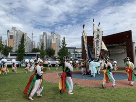 [NSP PHOTO]경산 중방농악보존회, 경북도 무형문화재 등재 위한 시연회 개최