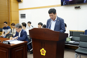 [NSP PHOTO]고찬석 경기도의원, 교육청 통합관리기금 조례 제정 심의 통과