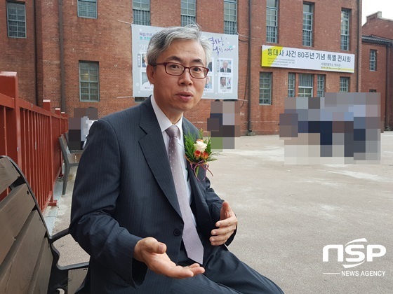 [NSP PHOTO]홍영일 등대사 사건 연구조사 책임자, 훈련받은 양심은 시대·장소 초월