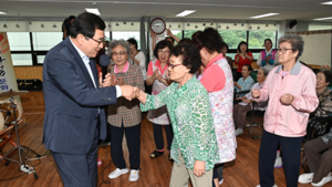 [NSP PHOTO]주낙영 경주시장, 추석맞이 어려운 이웃 현장소통 밀착행보